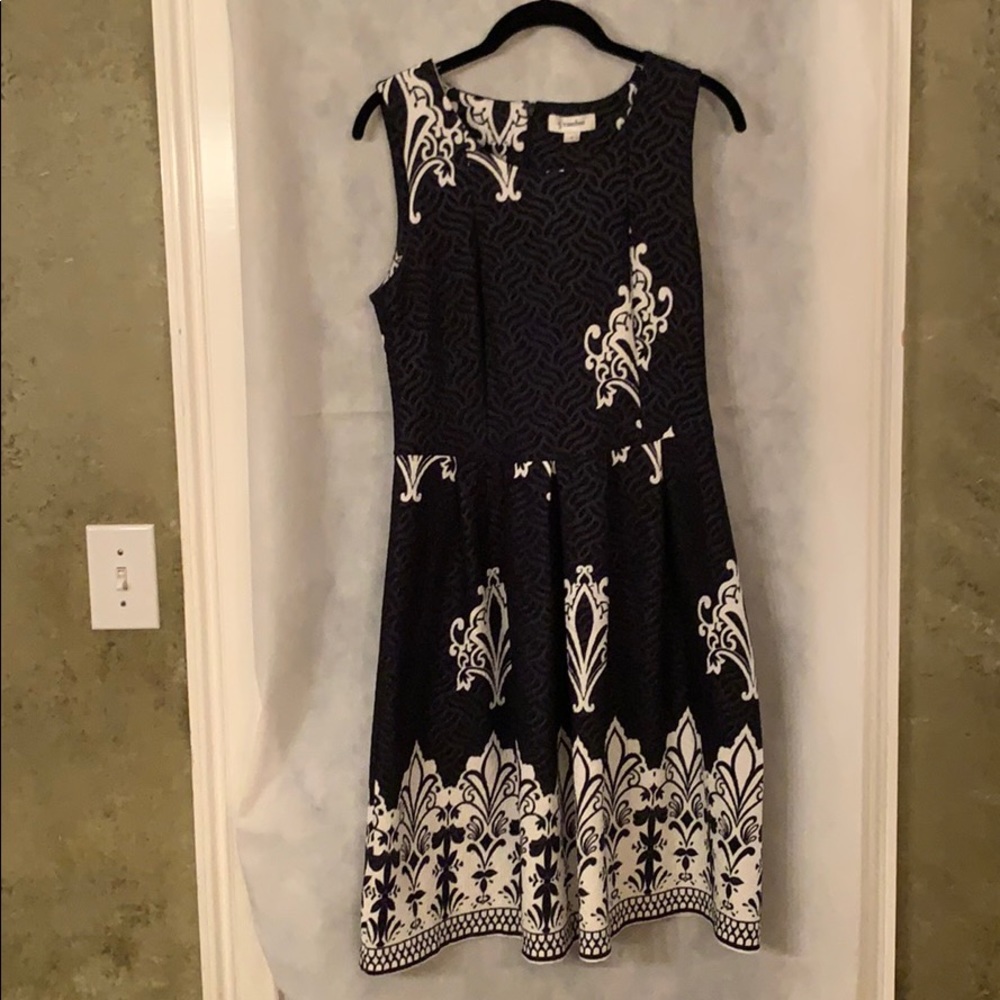 5twelve fit and flare midi dress size 8